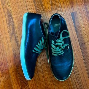 Camper blue leather sneakers